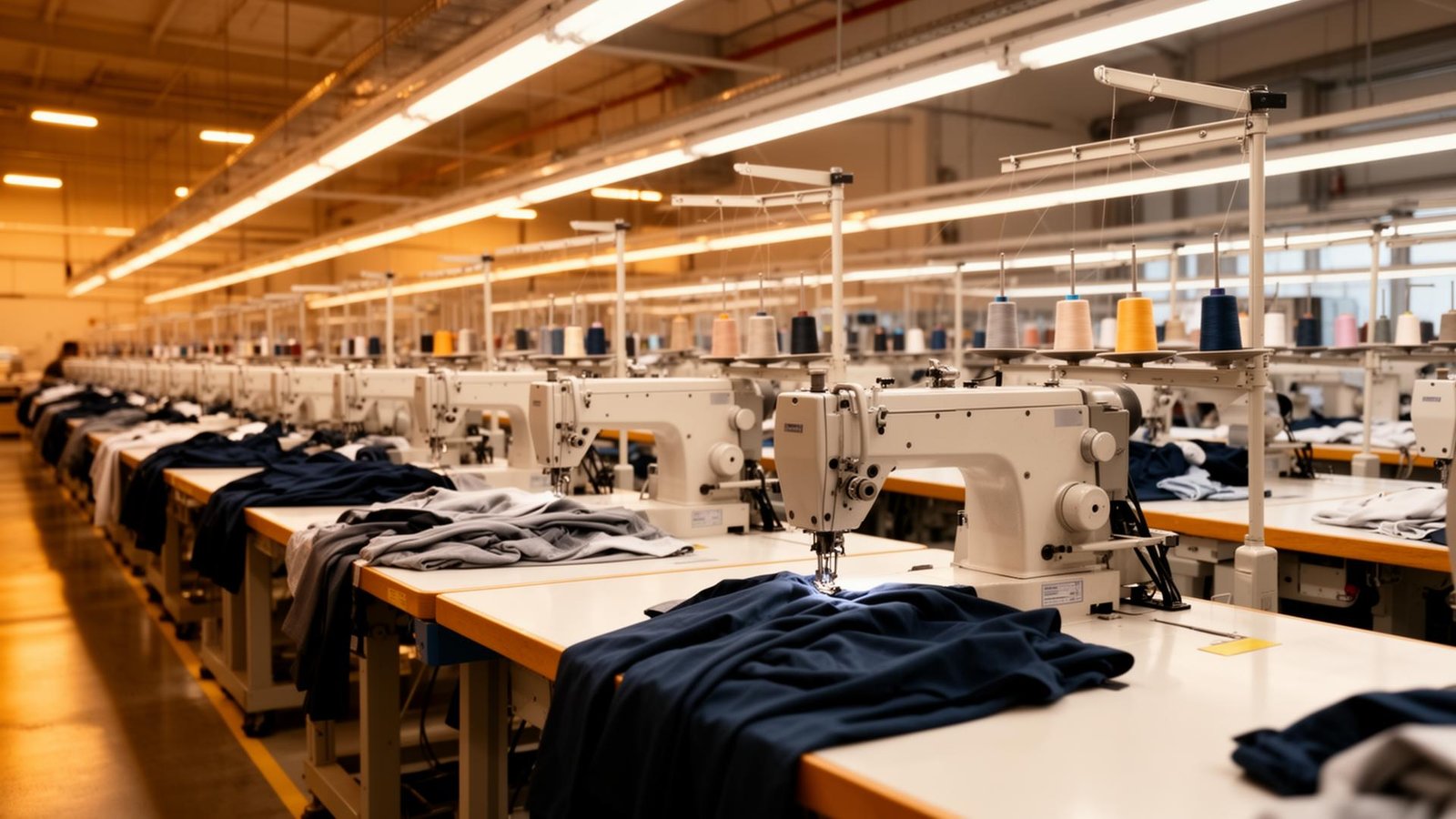 Apparel manufacturing factory